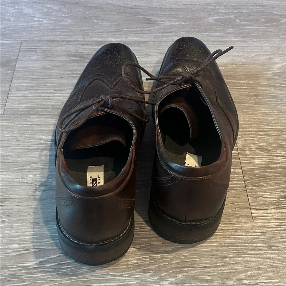 Joseph Abboud Brown Leather Dress Shoes 11.5